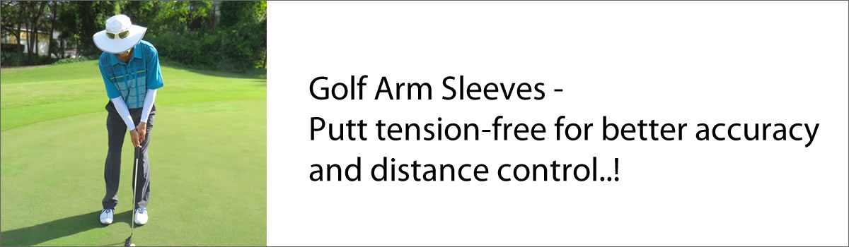 Golf Arm Sleeves for Putting