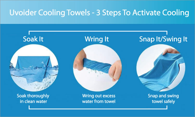 How Instant Cooling Towels Work – The Uvoider Blog