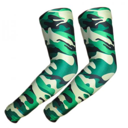 UV Arm Sleeves 207A Army Camouflage