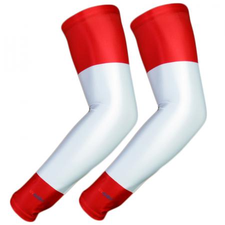 UV Arm Sleeves 226 Red/White