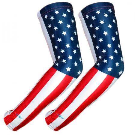 UV Arm Sleeves 228 USA Flag 1