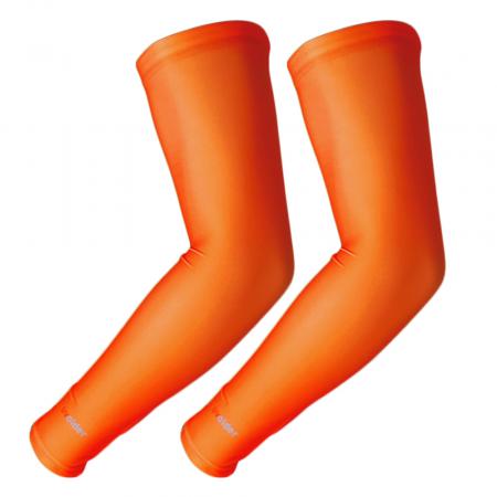 orange nike arm sleeve