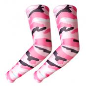 UV Arm Sleeves 247 Pink Camouflage