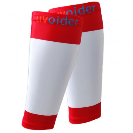 UV Calf Sleeves 408 Red/White