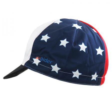 UV Cycling Cap 319 Stars and Stripes