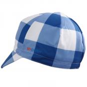 UV Cycling Cap 320 Blue Gingham