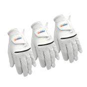Uvoider Premium Cabretta Leather Golf Glove - Men 3-Glove Value Pack
