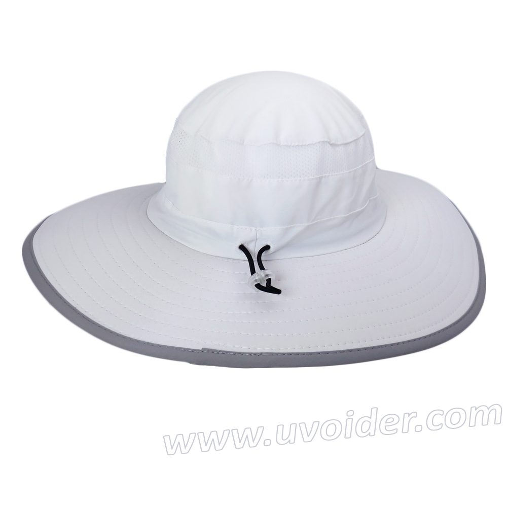 UV AllPurpose Bucket Hat 1001 White/Silver Grey