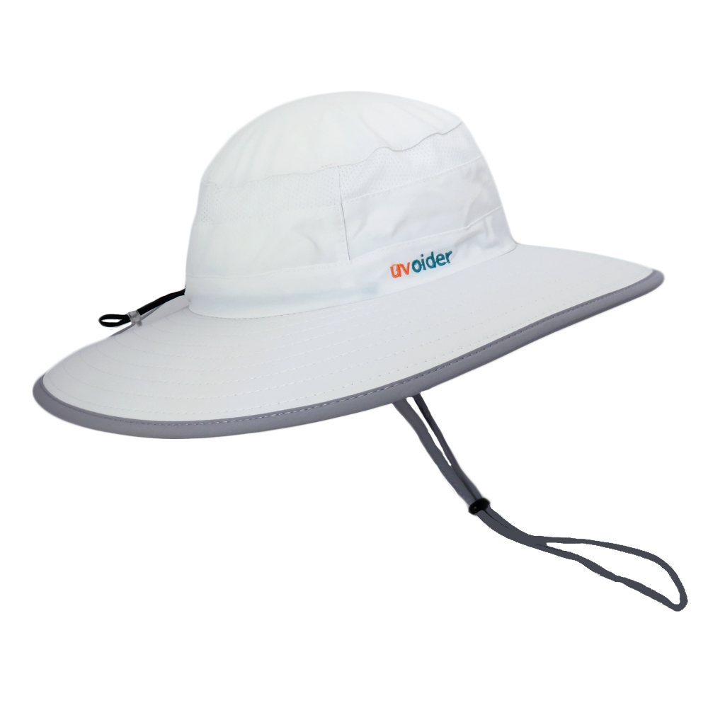 UV All-Purpose Bucket Hat 1001 White/Silver Grey