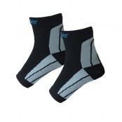 Compression Foot Sleeves - More Support Series 20-30 mmHg 1 Black