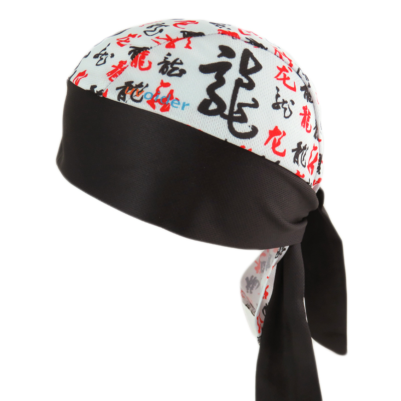 UV Bandana Skull Cap 309 Chinese Calligraphy Dragon