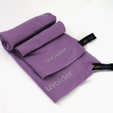 Sports and Travel Towel Set 6 Purple - Sizes M and L