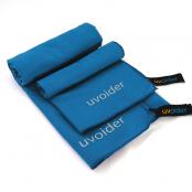 Sports and Travel Towel Set 2 Strong Blue - Sizes M and L