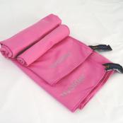 Sports and Travel Towel Set 5 Pink - Sizes M and L