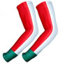 UV Arm Sleeves 238 Red/White/Green