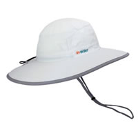 UV Bucket Hat 1001 White/Silver Grey