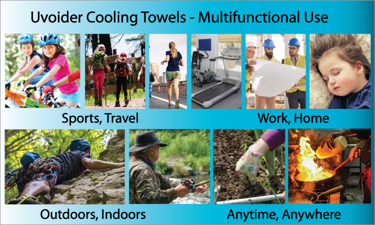 Instant Cooling Towel Uses