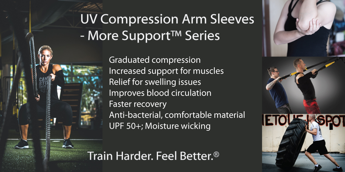 More Support Compression Arm Sleeves