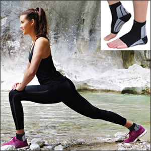 Uvoider Compression Foot Sleeves (20-30 mmHg)