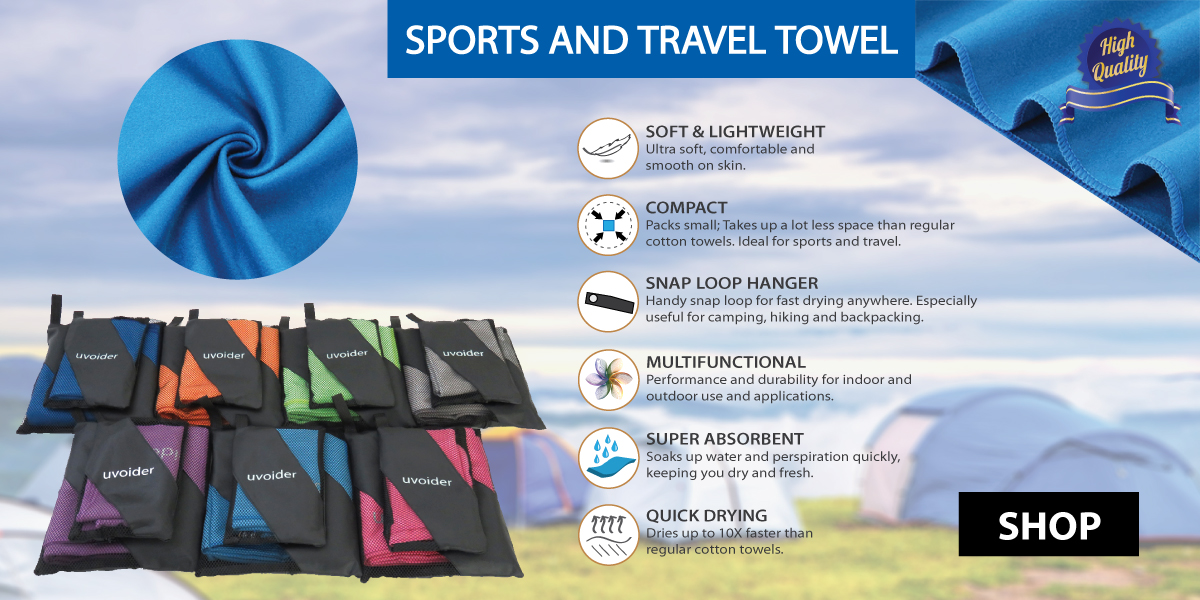 Sports and Travel Towels